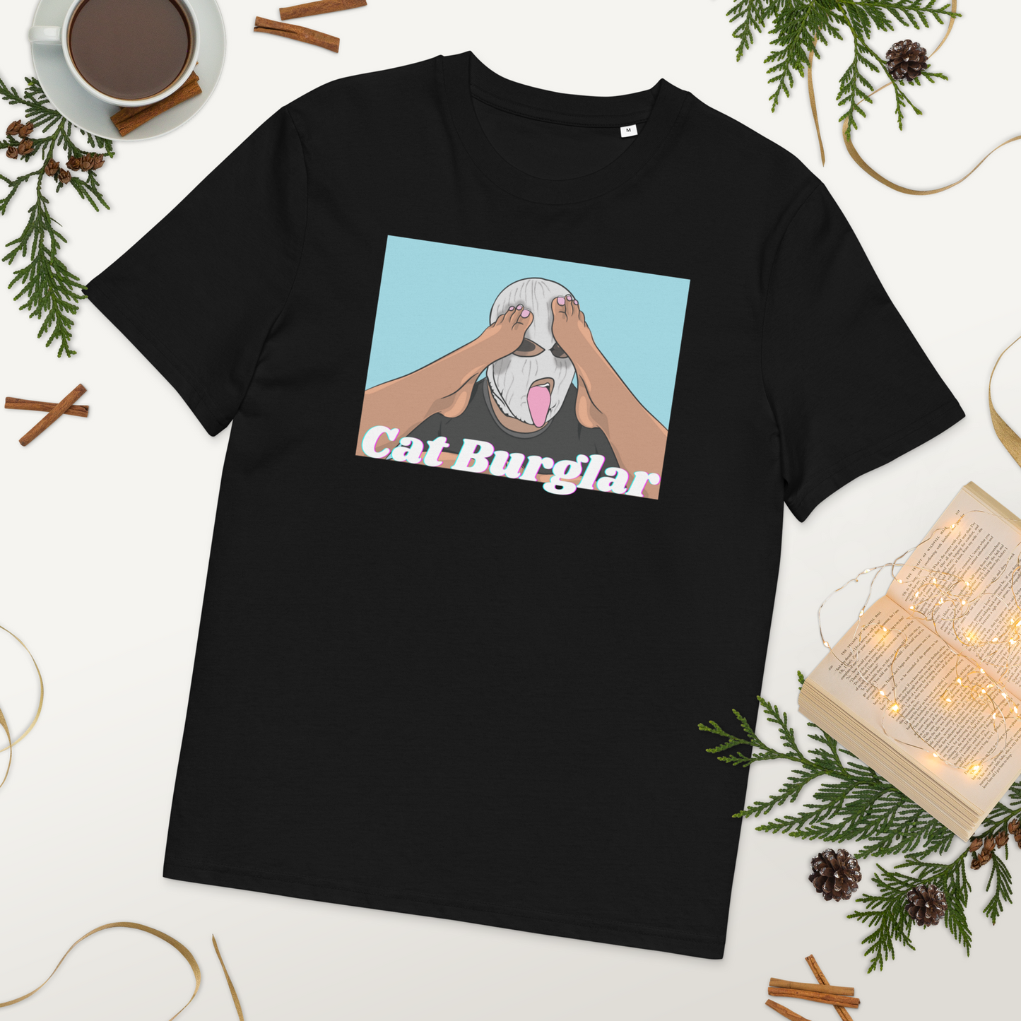 Cat Burglar Tee - Foot Fetish Approved