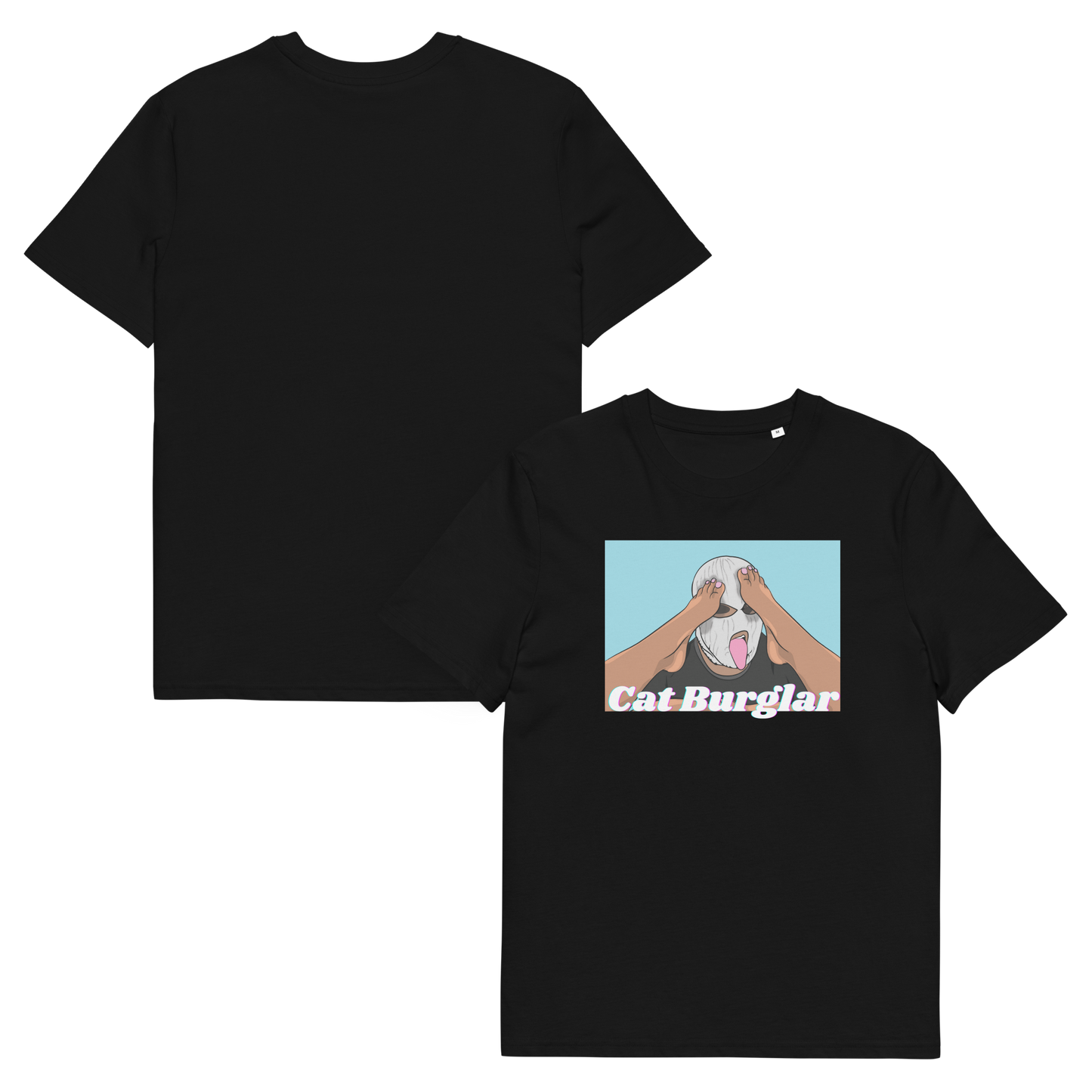 Cat Burglar Tee - Foot Fetish Approved