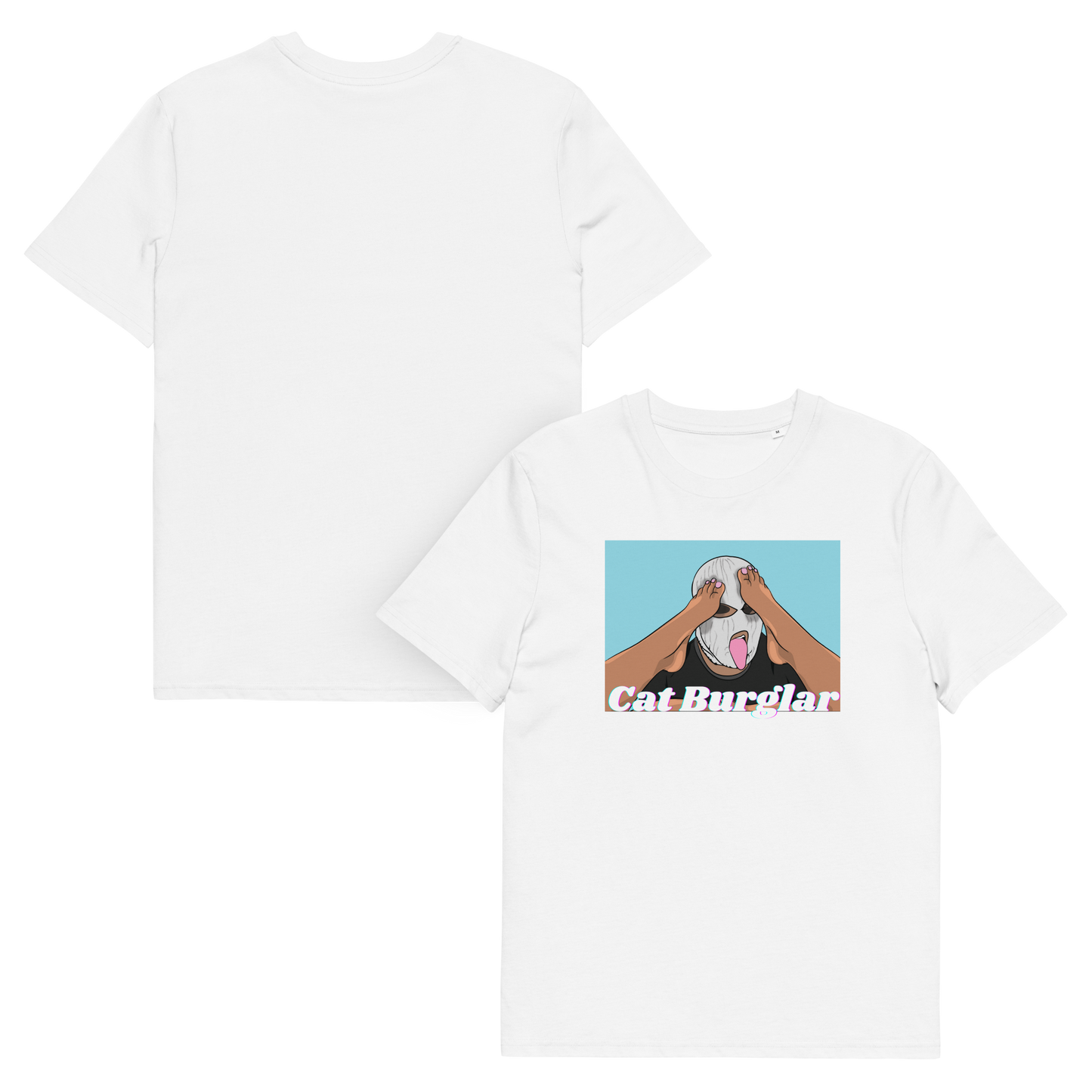Cat Burglar Tee - Foot Fetish Approved